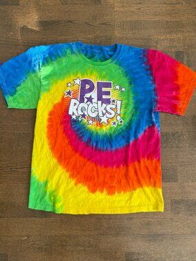 Tie-dye T-shirt Unisex adults Size M Multicolor